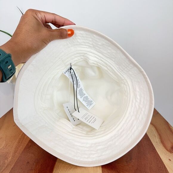 NWT Coach Signature Jacquard Bucket Hat - Picture 4 of 6